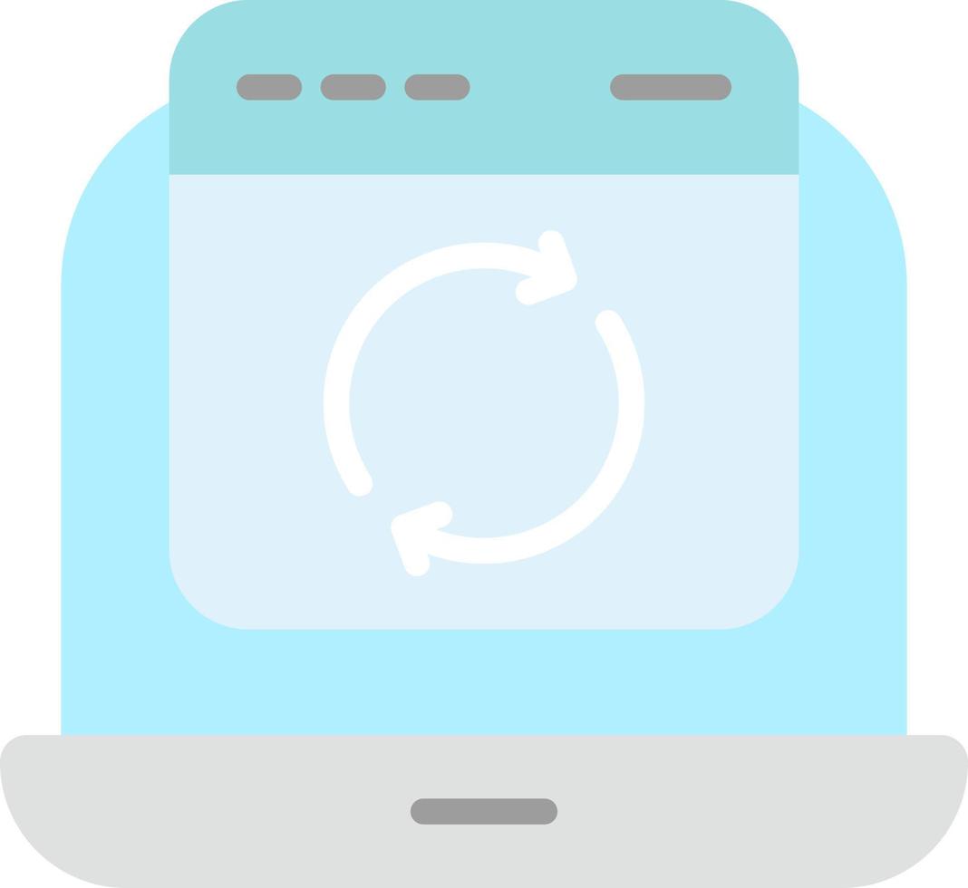 Website Update Vector Icon Design