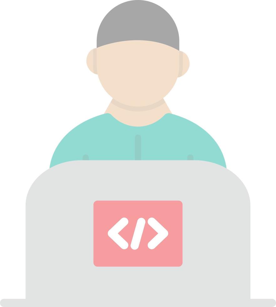 Senior Developer Vector Icon Design
