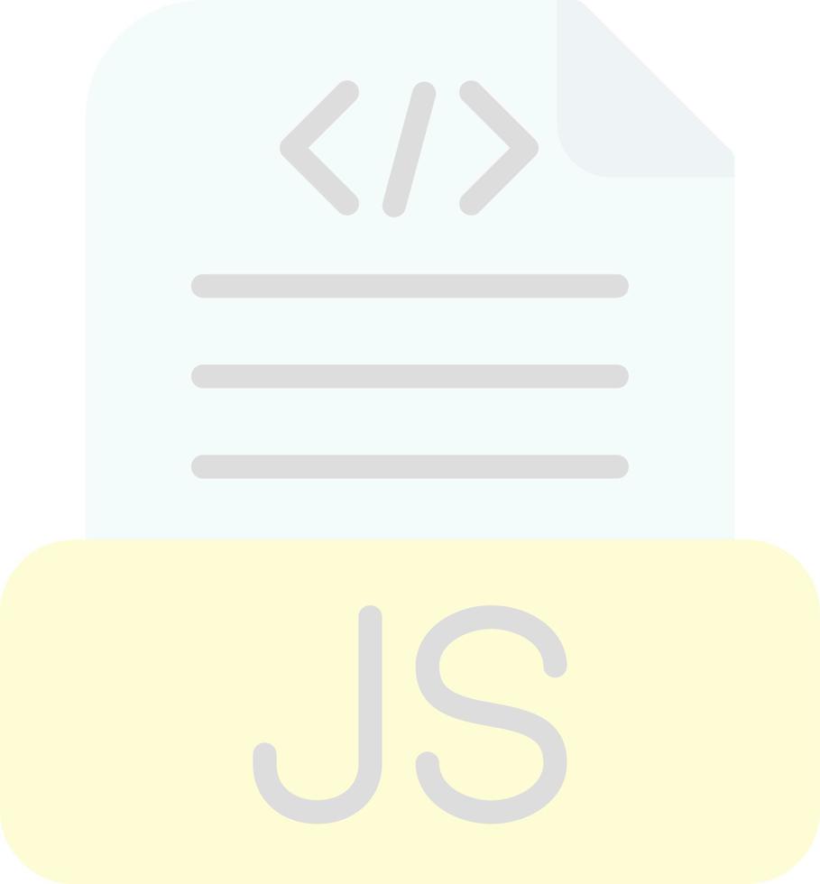 diseño de icono de vector de archivo javascript