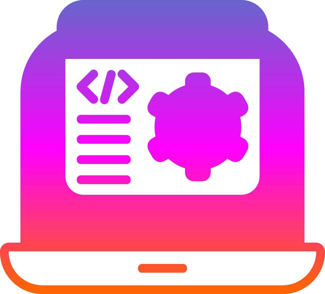 Web Optimization Vector Icon Design