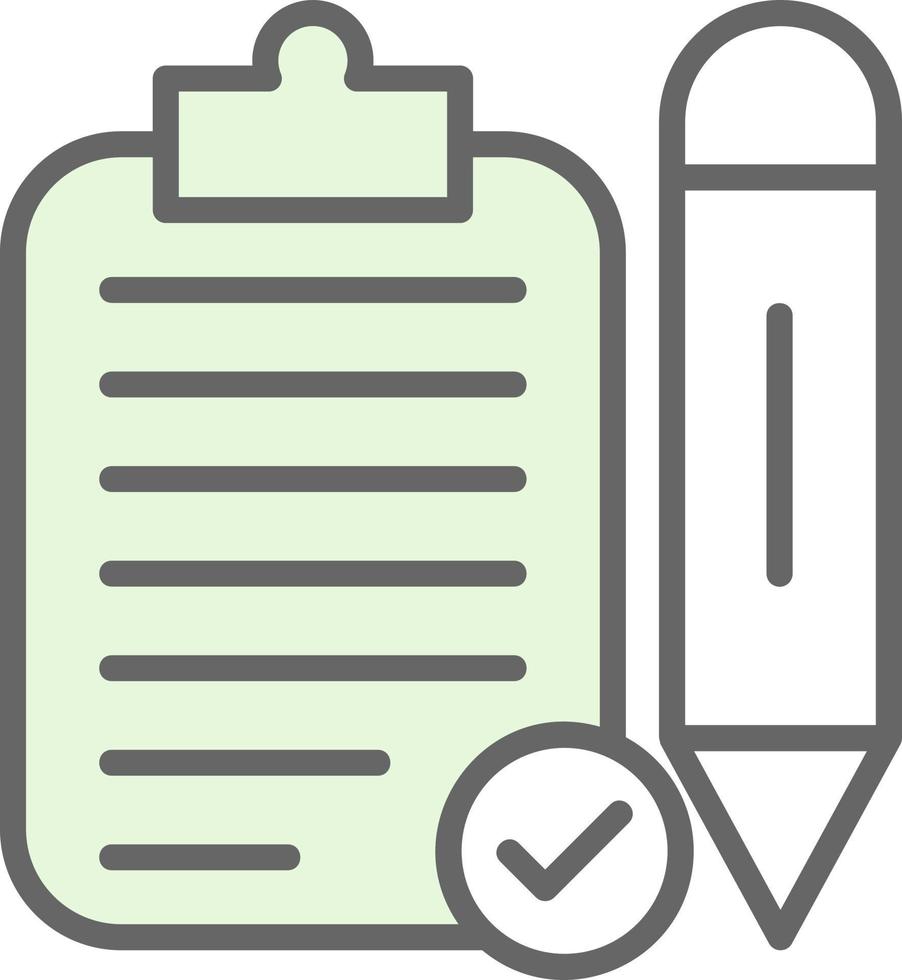 Task Planning Vector Icon Design