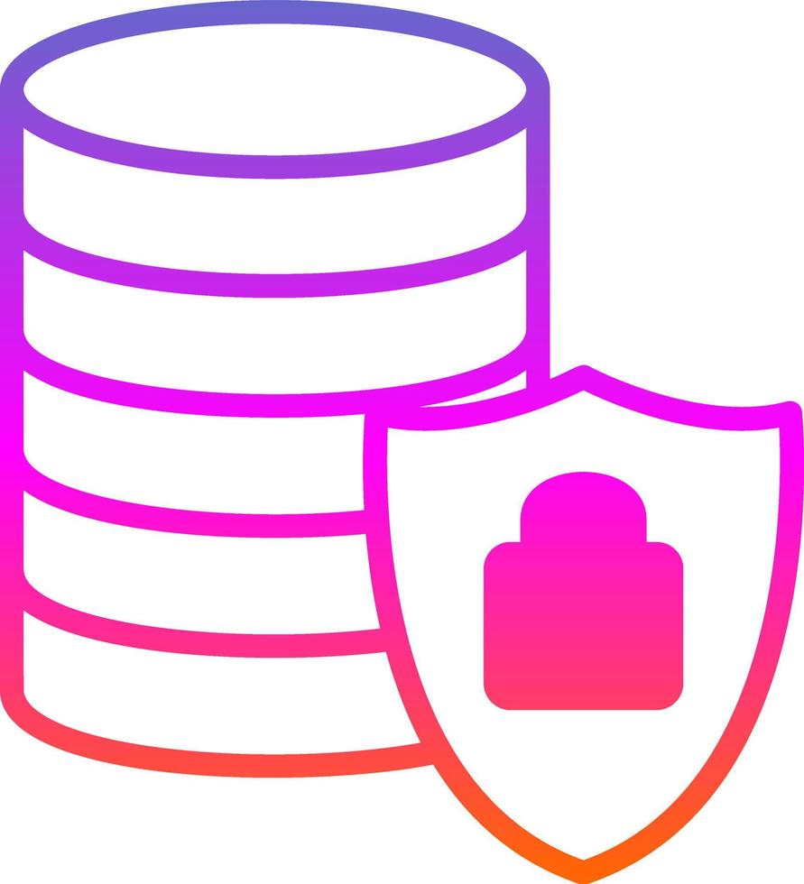 Data Security Vector Icon Design