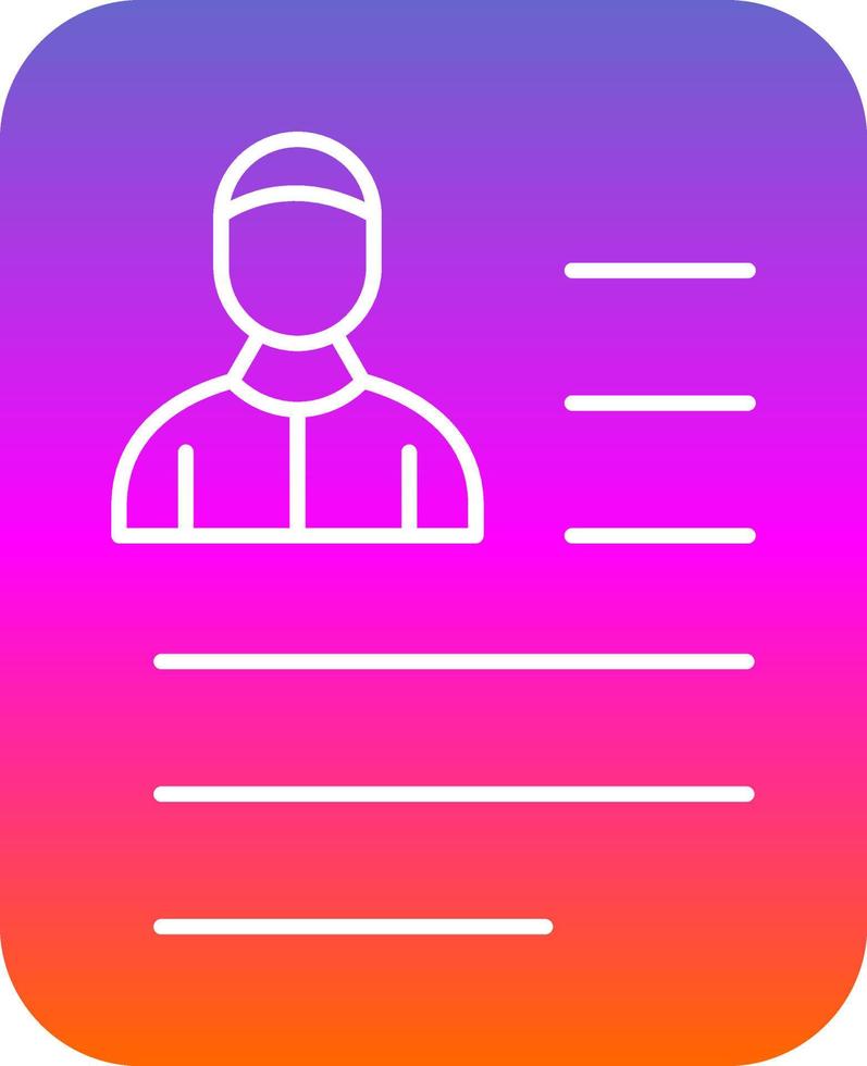 User Story Vector Icon Design