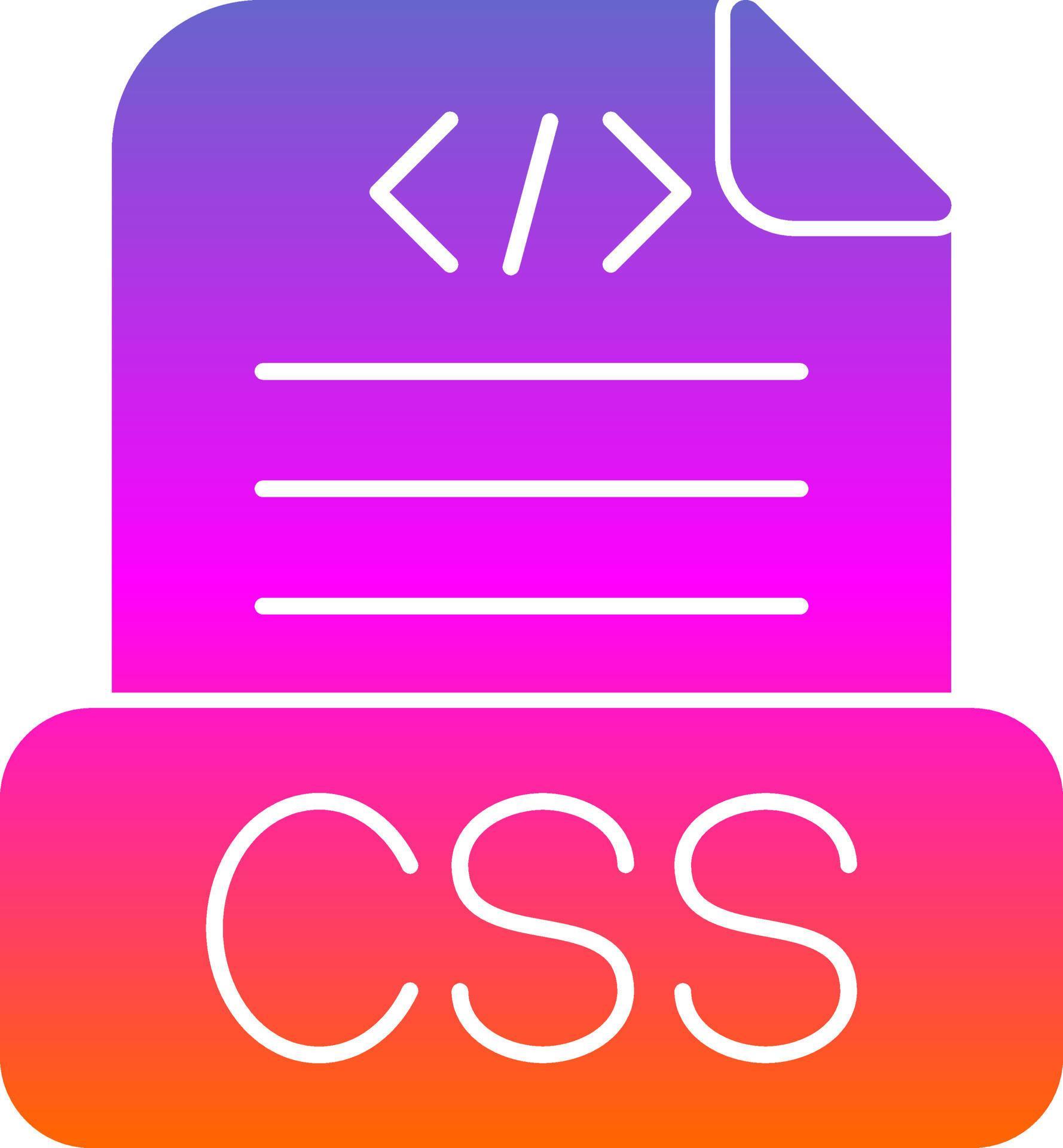 Css File Vector Icon Design 15810978 Vector Art at Vecteezy