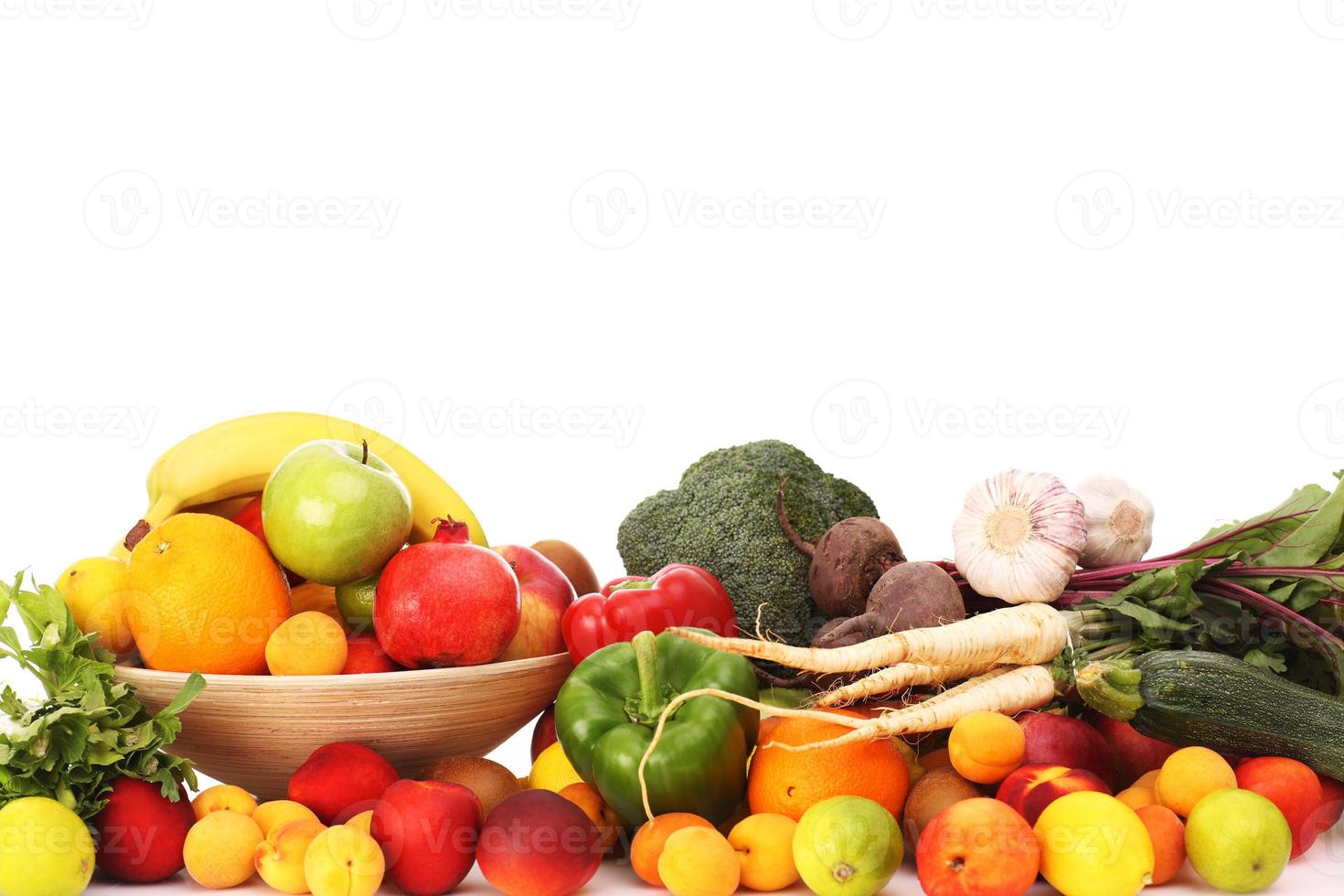 frutas y vegetales foto