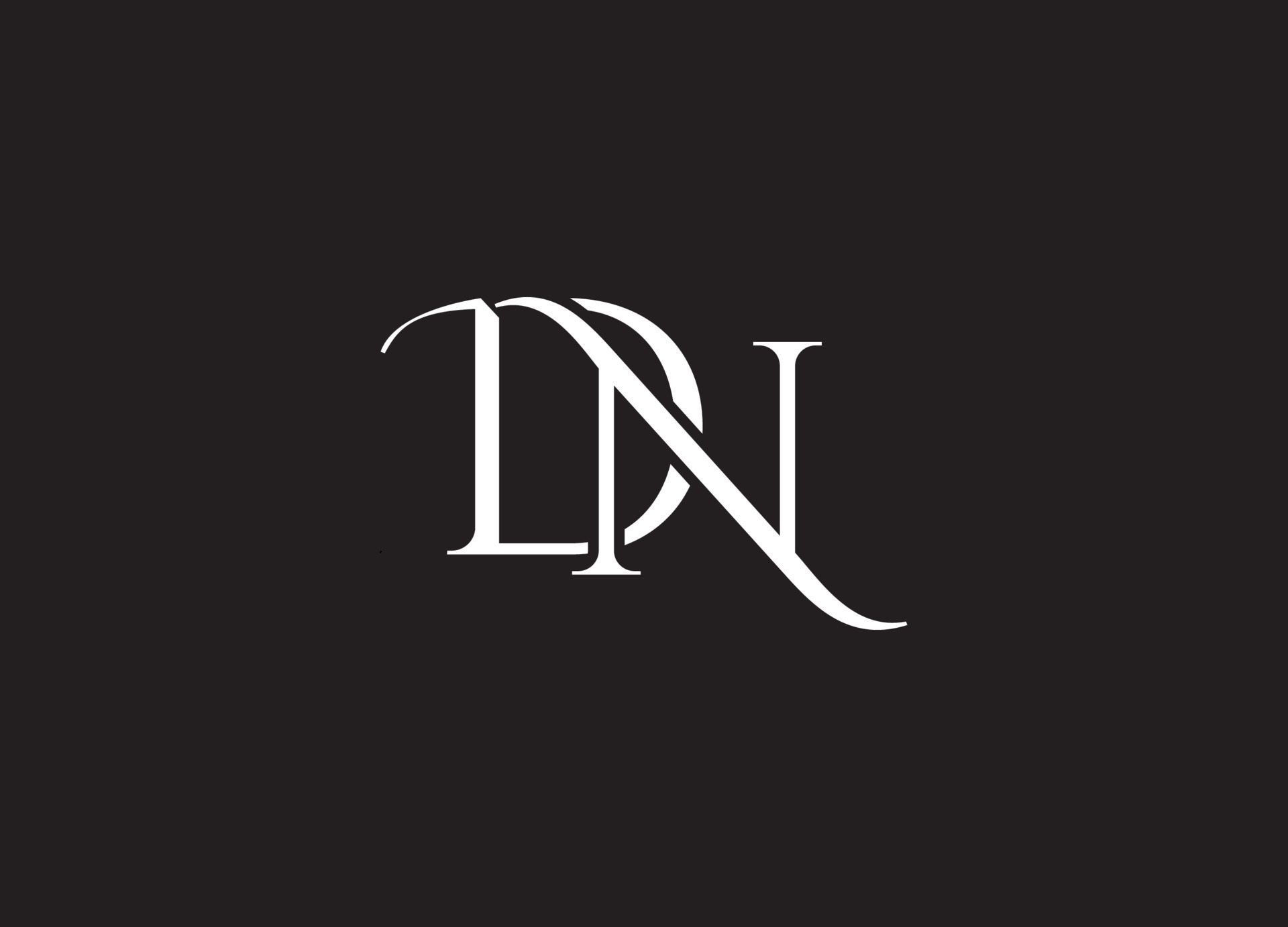 DN logo design and company logo 15811748 Vector Art at Vecteezy