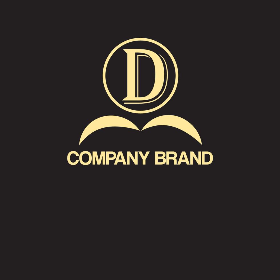 diseño de logotipo de empresa. logotipo de la letra. vector