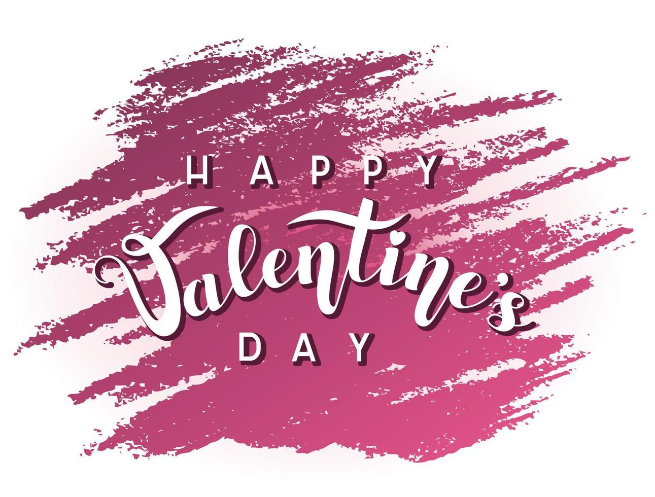 happy valentines day pastel. vector