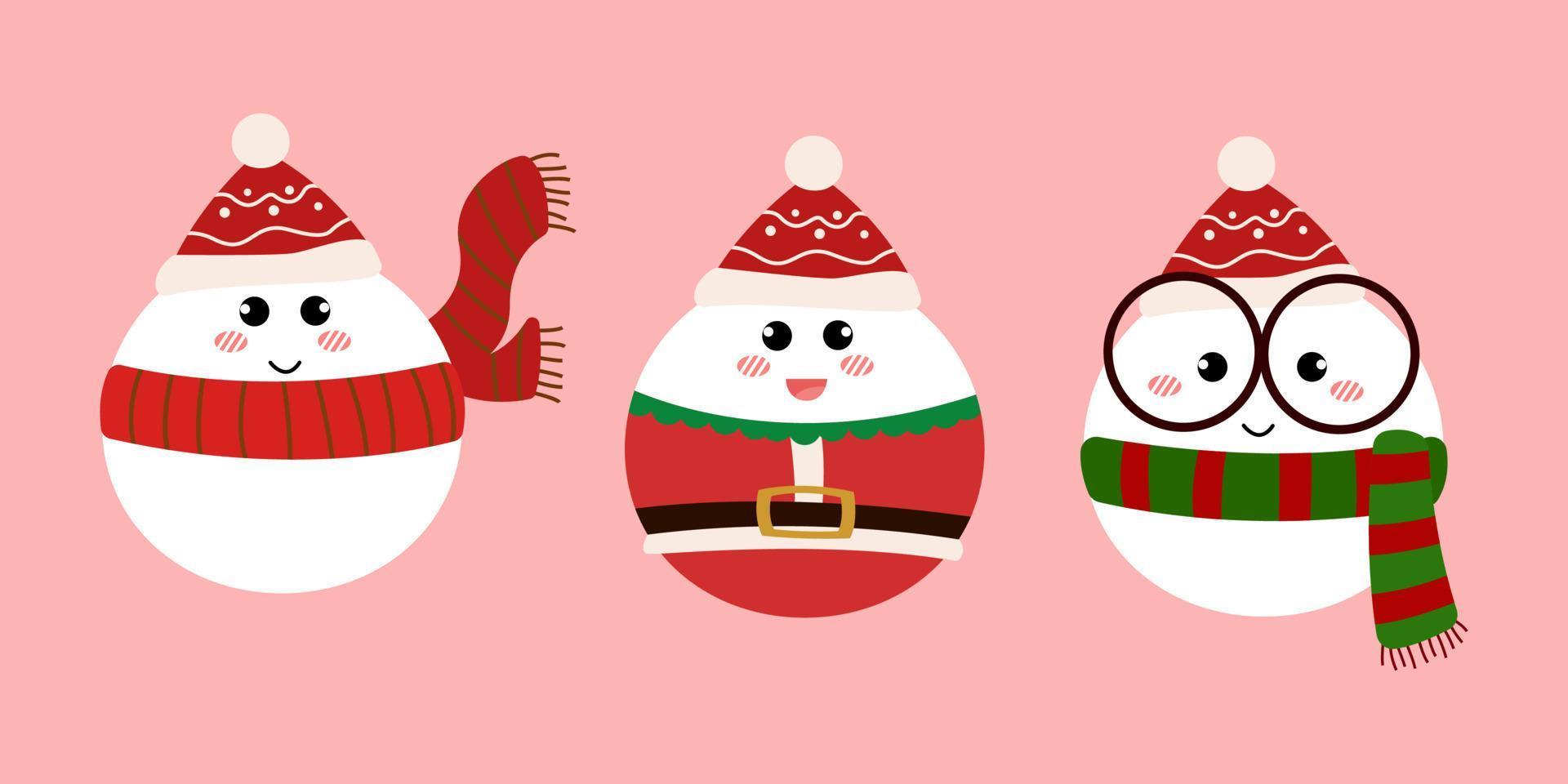 sperm and egg human with christmas celebration costume vector