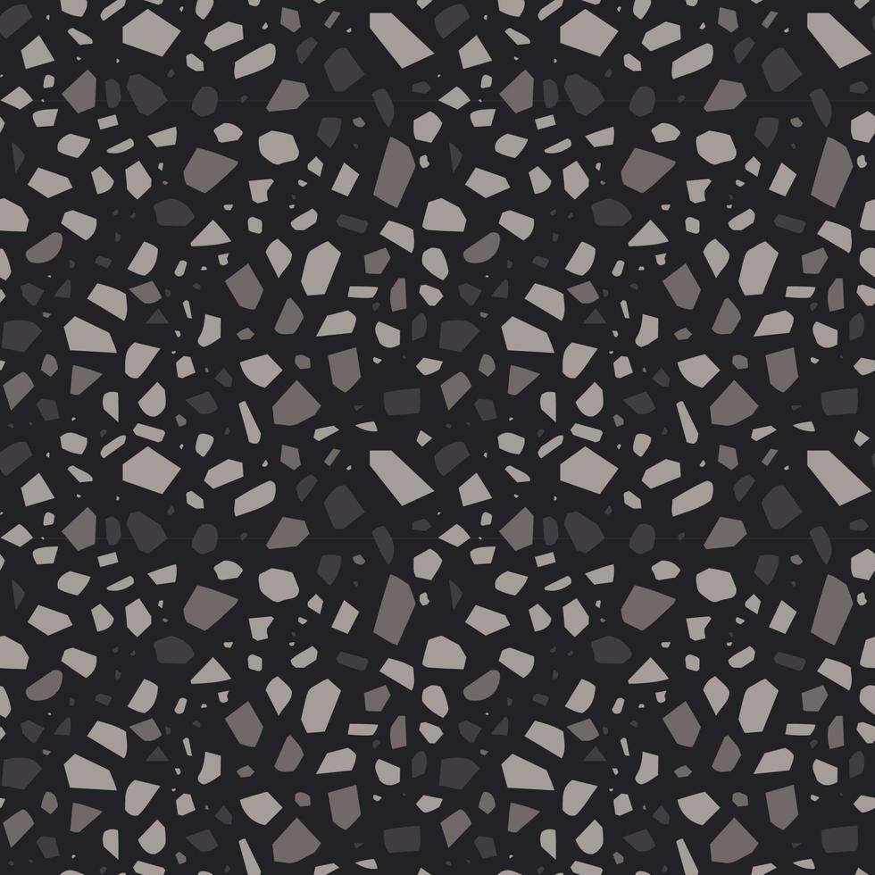 Terrazzo italian floor seamless pattern vector