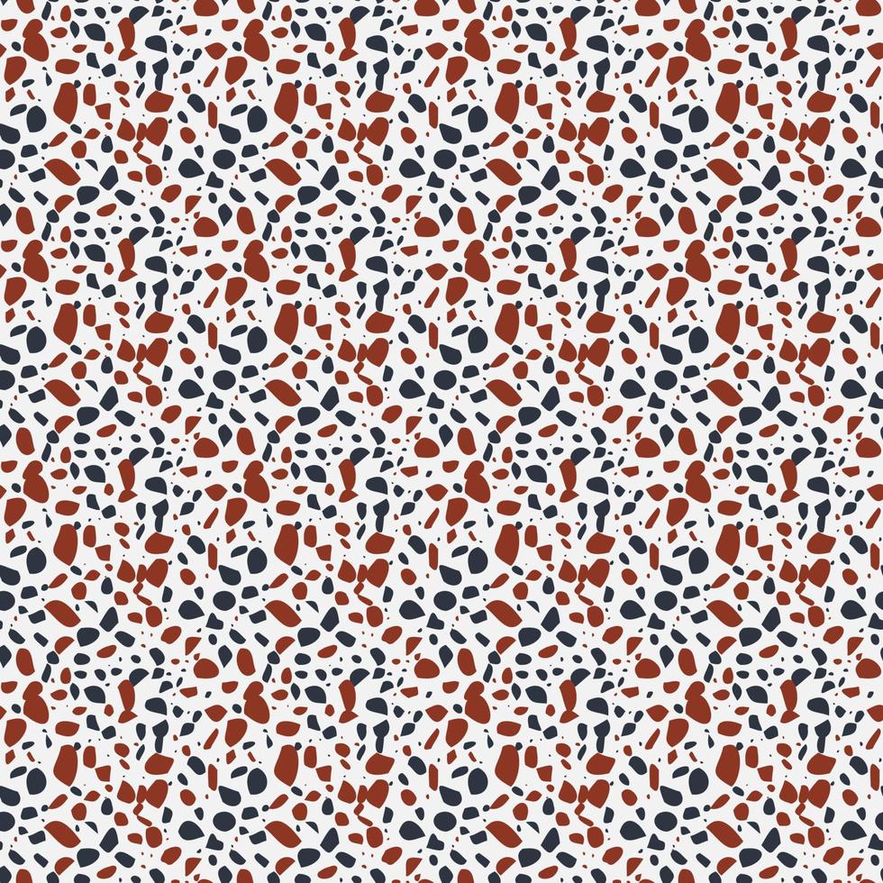 Terrazzo italian floor seamless pattern vector