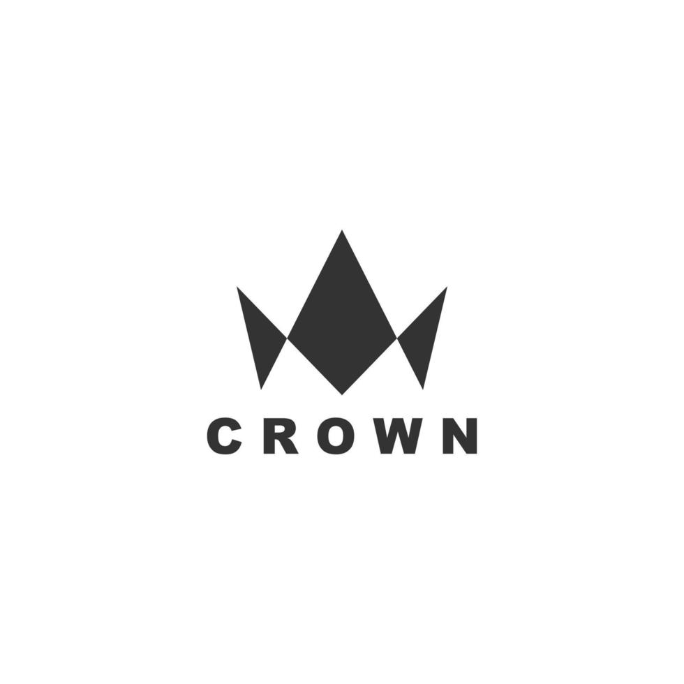 Crown icon symbol vector