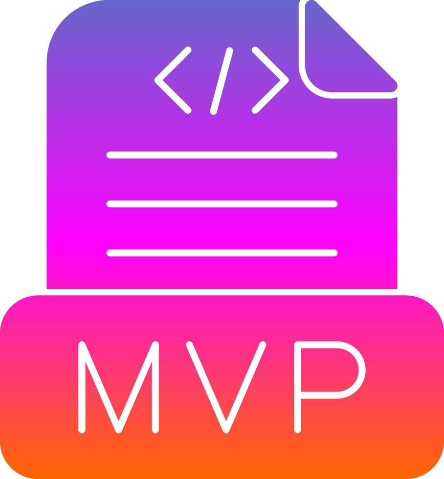 MVP Vector Icon Design