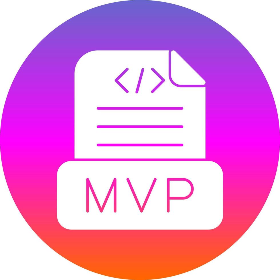 MVP Vector Icon Design