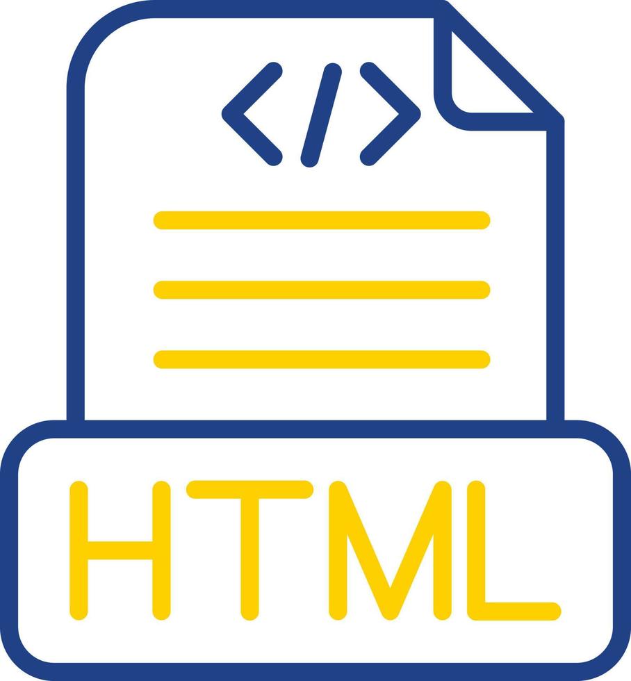 Html File Vector Icon Design 15813321 Vector Art at Vecteezy