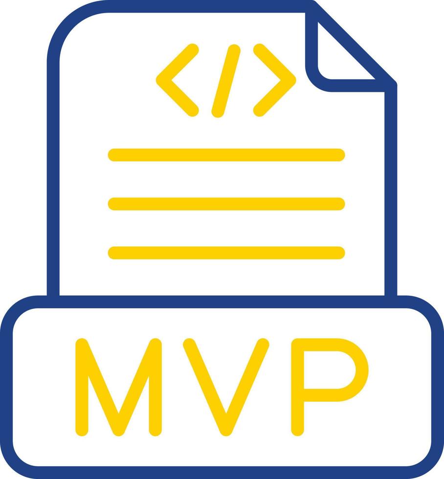 MVP Vector Icon Design