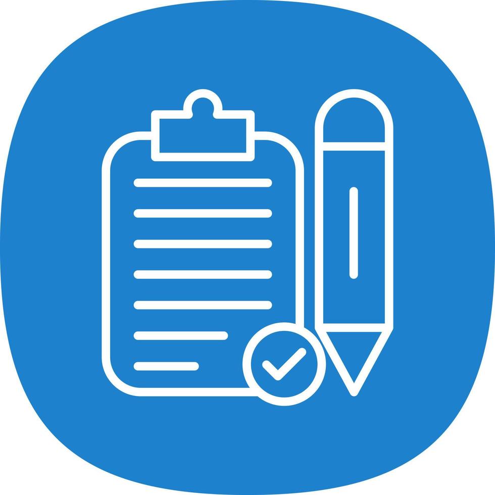 Task Planning Vector Icon Design