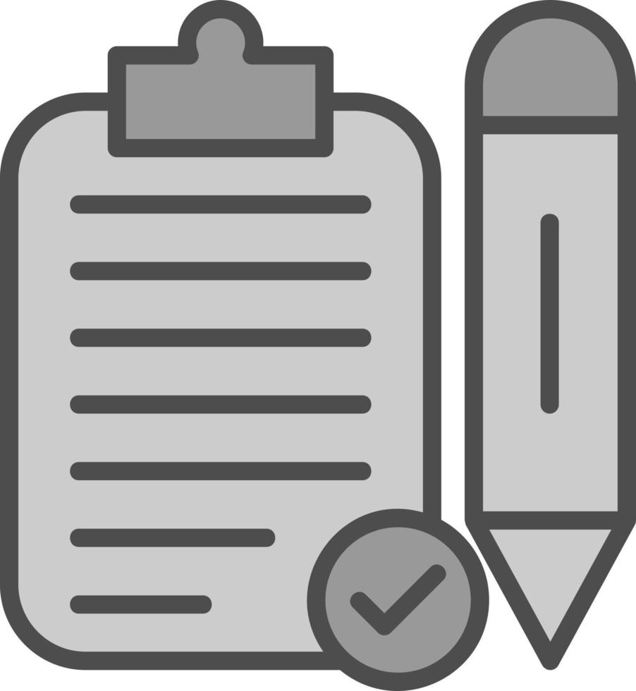 Task Planning Vector Icon Design