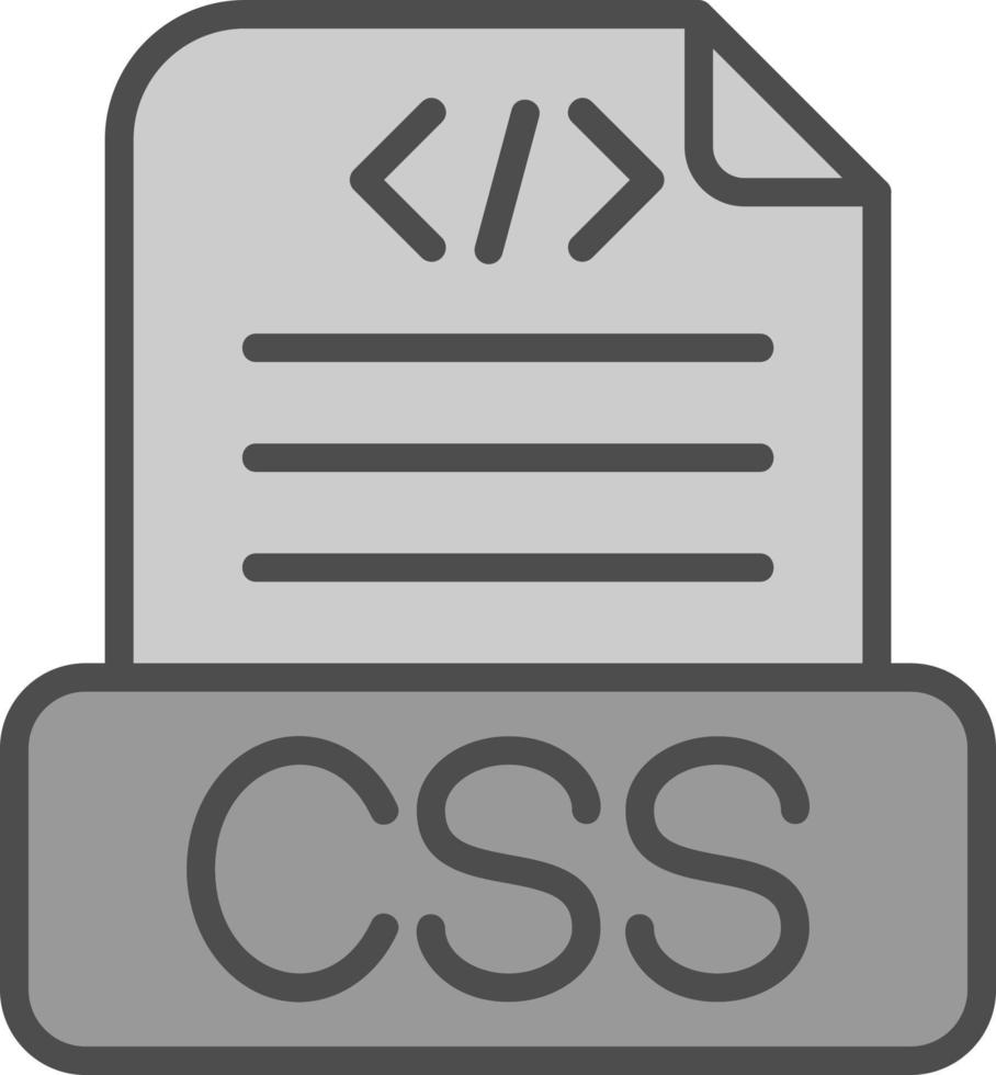 Css File Vector Icon Design