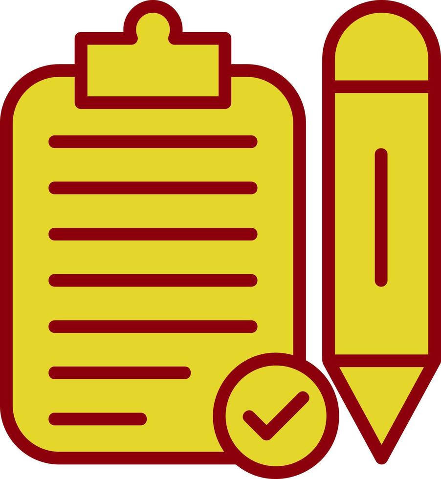 Task Planning Vector Icon Design