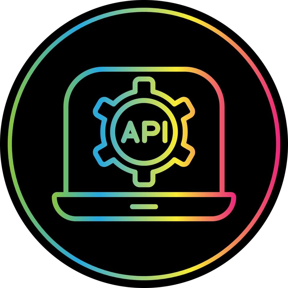 API Vector Icon Design