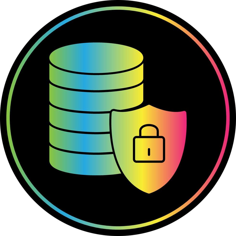 Data Security Vector Icon Design