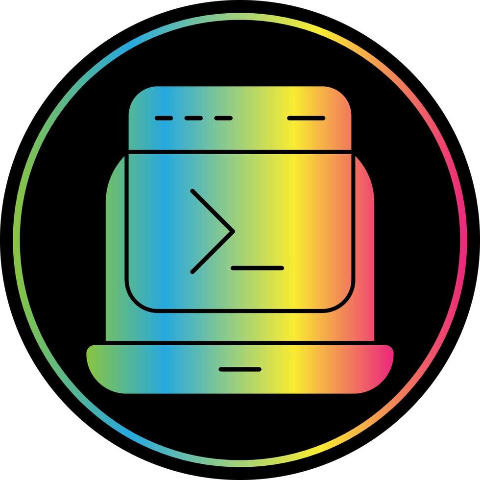 Command Line Vector Icon Design 15814083 Vector Art at Vecteezy