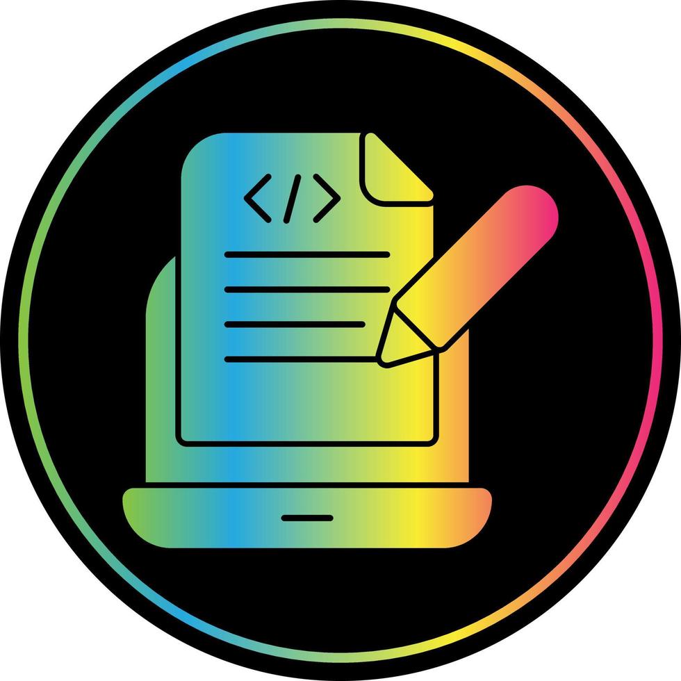 Programming Notes Vector Icon Design 15814096 Vector Art at Vecteezy