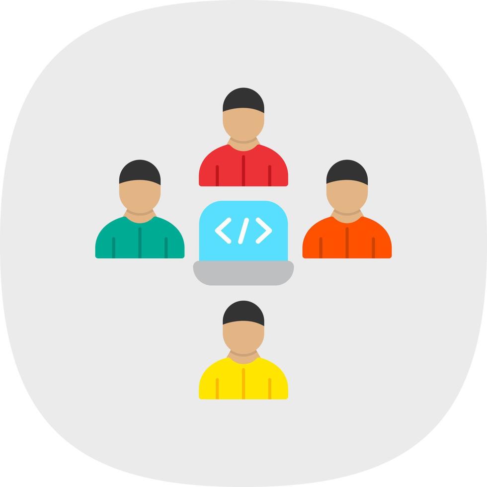 Code Deployment Vector Icon Design