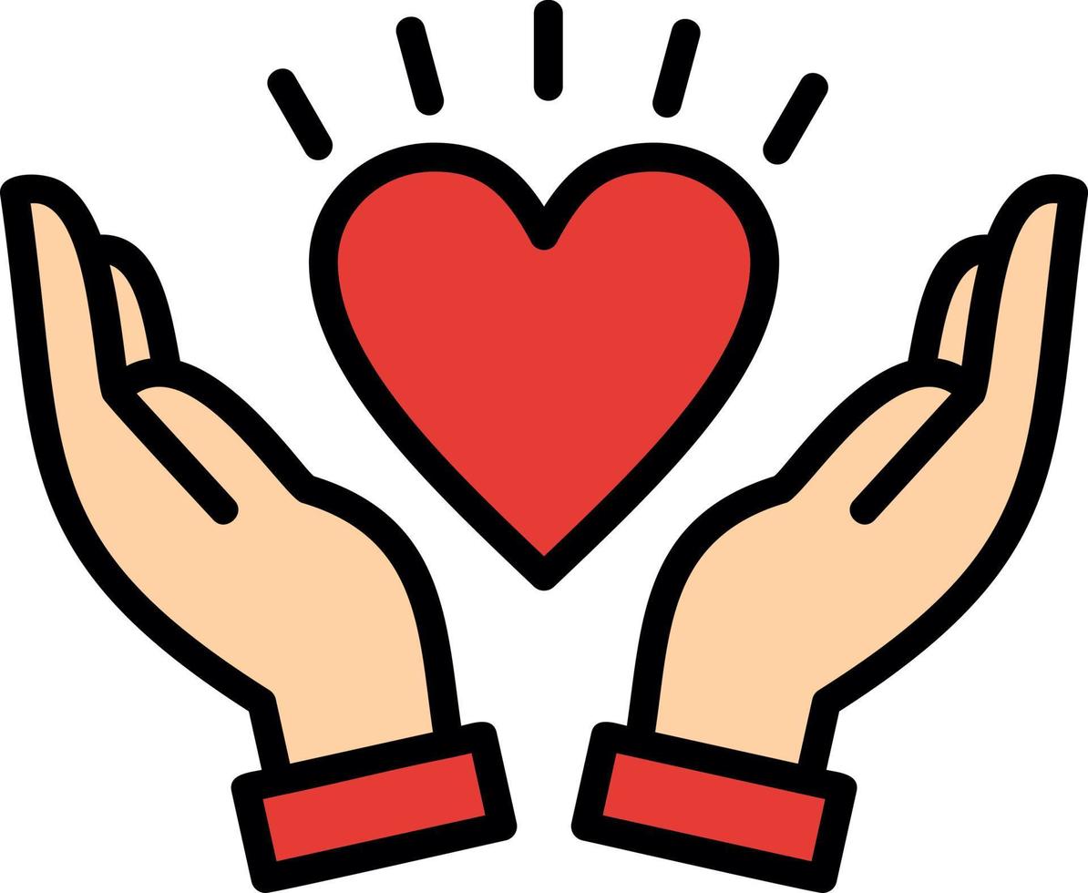 Kindness Vector Icon Design
