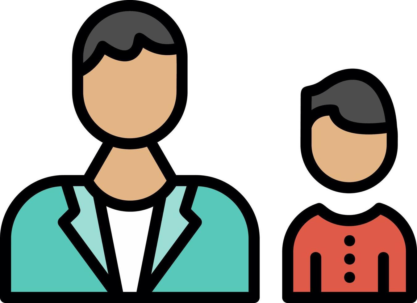 Help Children Vector Icon Design