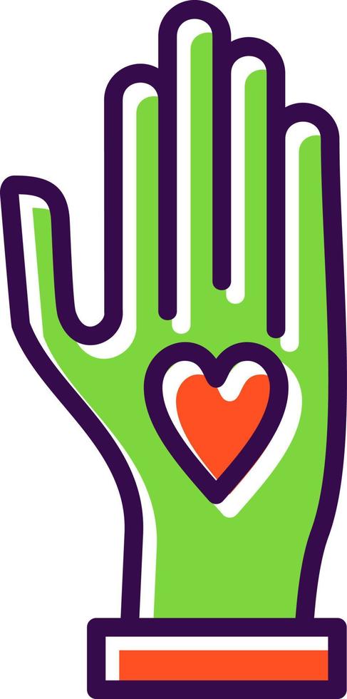 Volunteer Vector Icon Design
