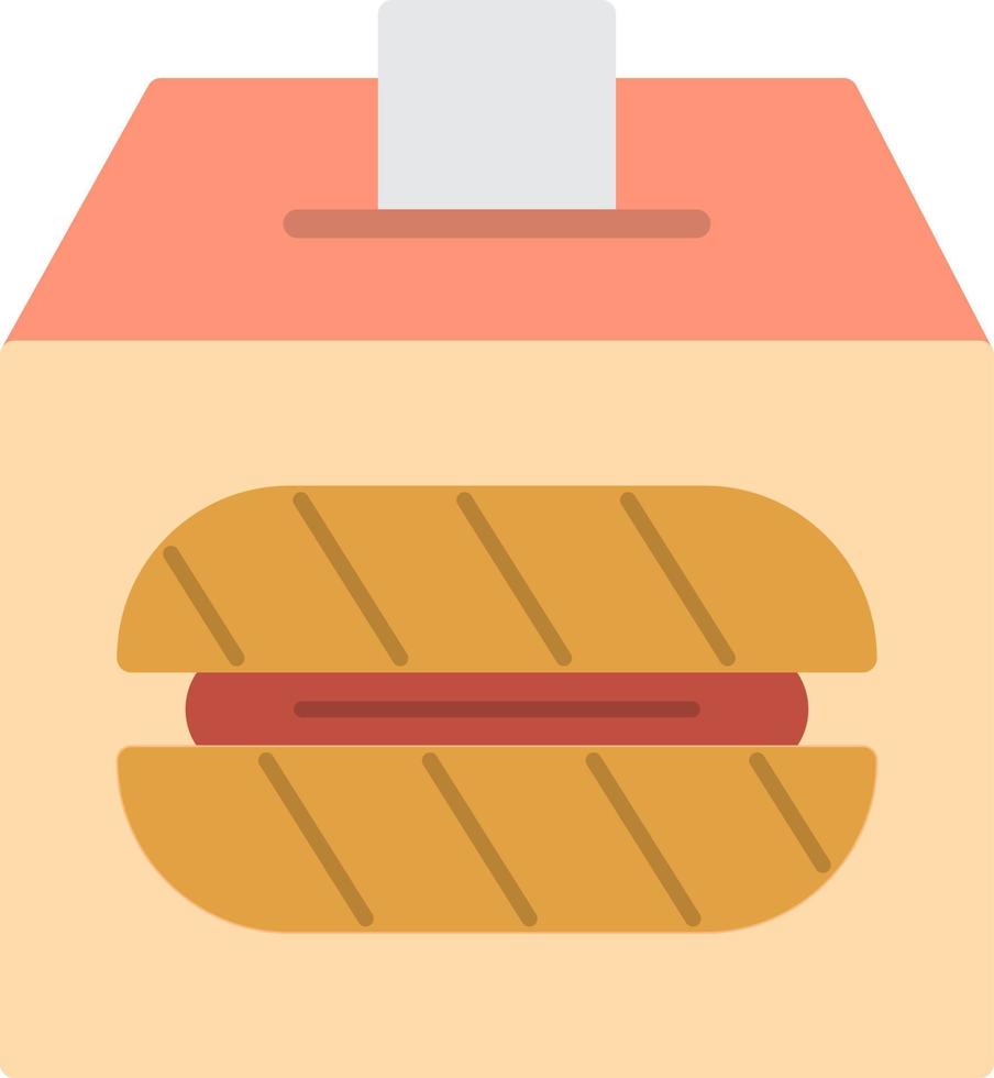 Bread Donation Vector Icon Design