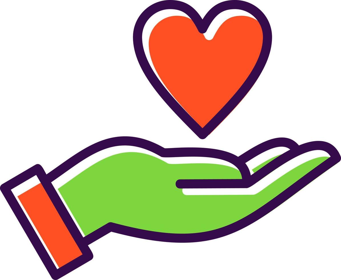 Organ Donation Vector Icon Design