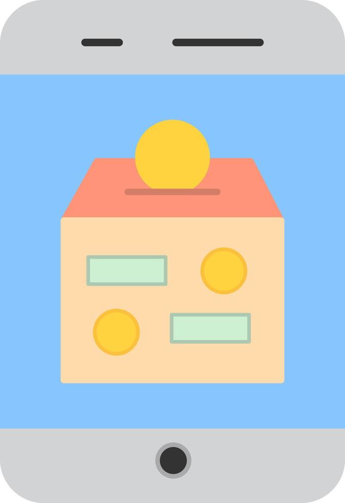 Online Donation Vector Icon Design