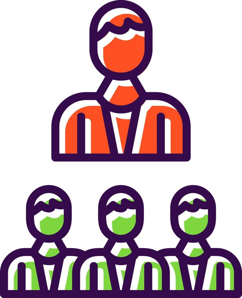 Teamwork Vector Icon Design