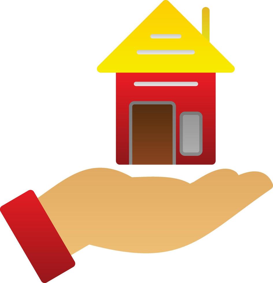 Sheltering Vector Icon Design
