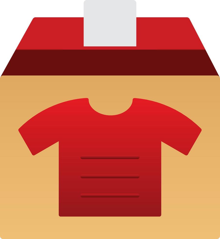 Clothes Donation Vector Icon Design