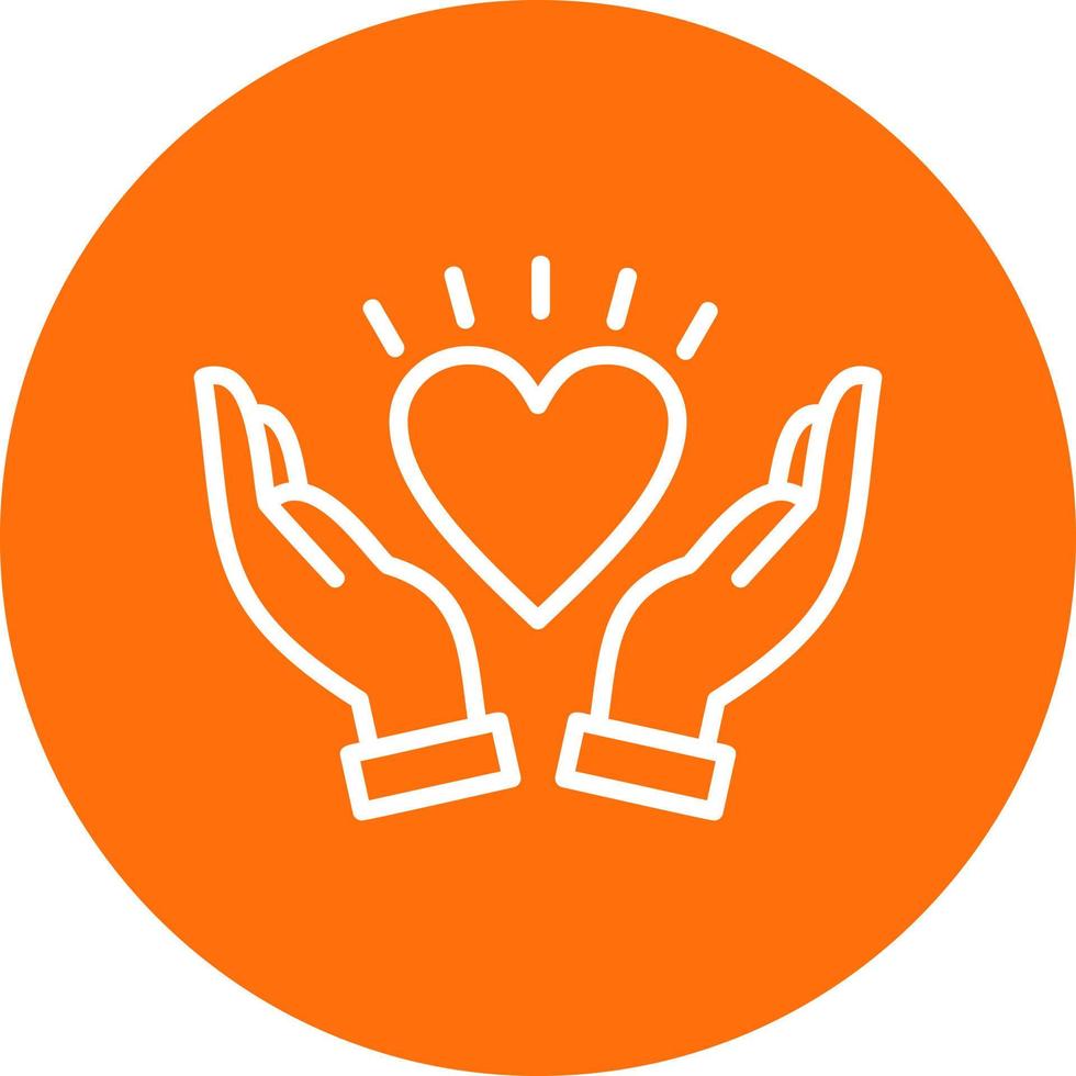 Kindness Vector Icon Design