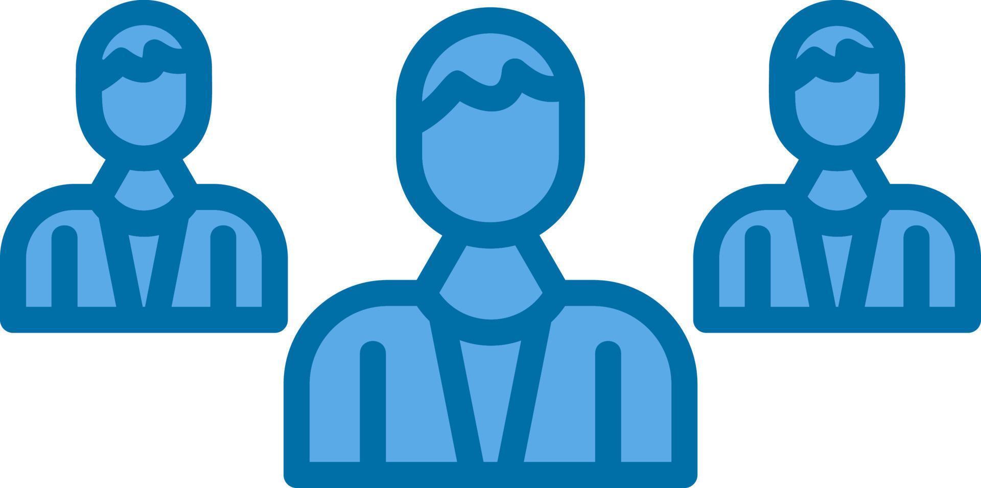 Community Work Vector Icon Design