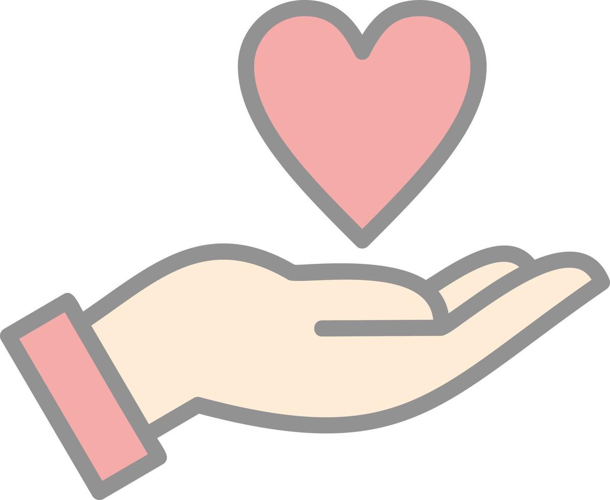 Organ Donation Vector Icon Design