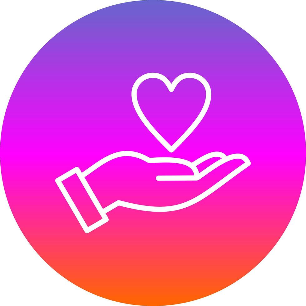 Organ Donation Vector Icon Design