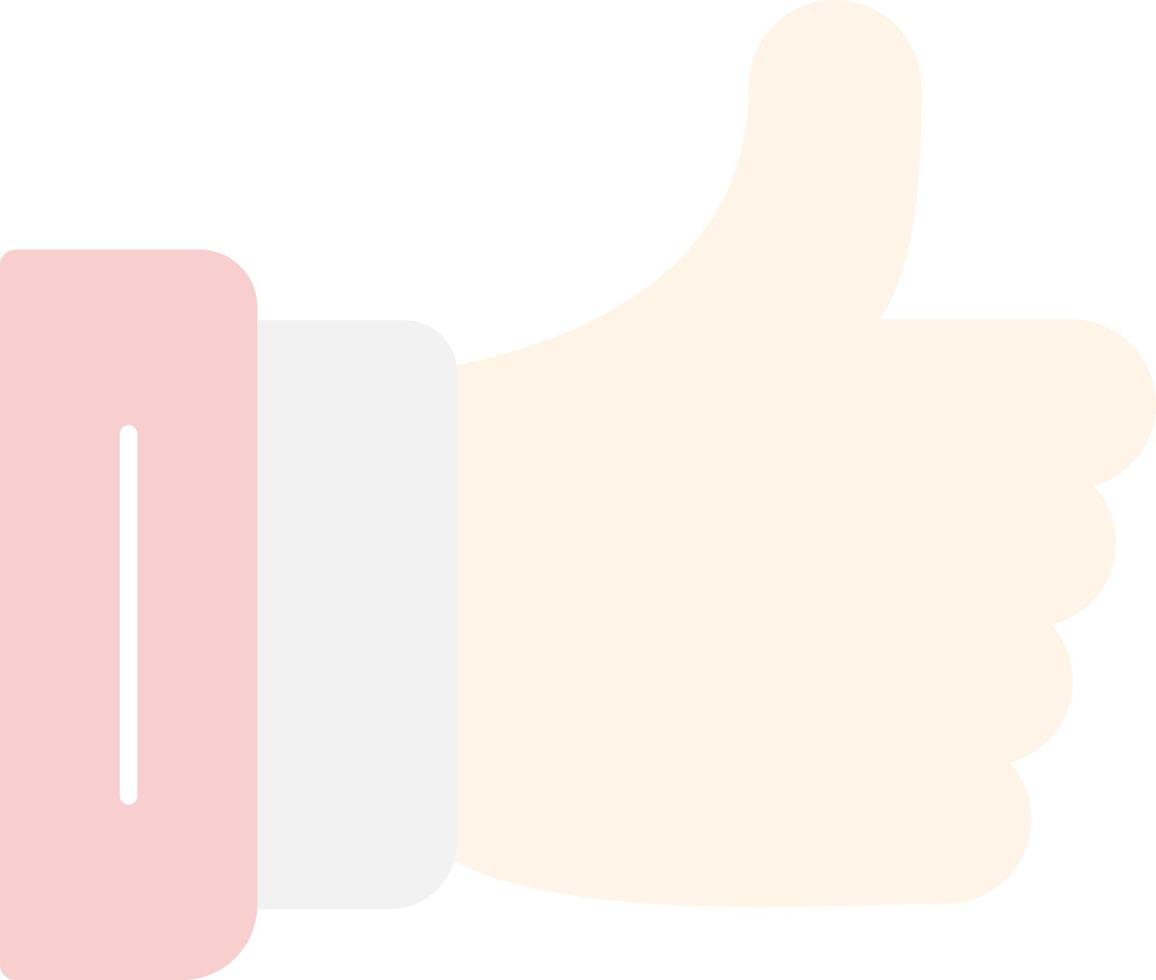 Thumbs Up Vector Icon Design