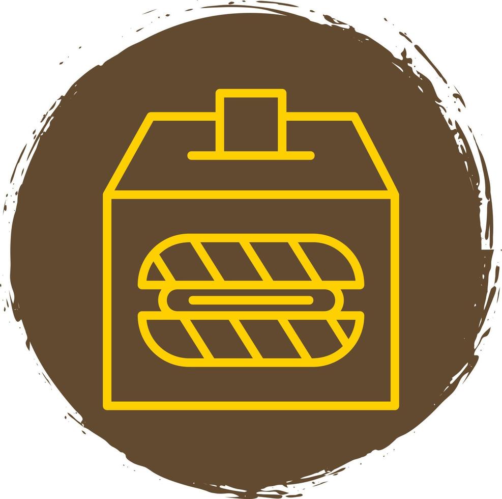 Bread Donation Vector Icon Design