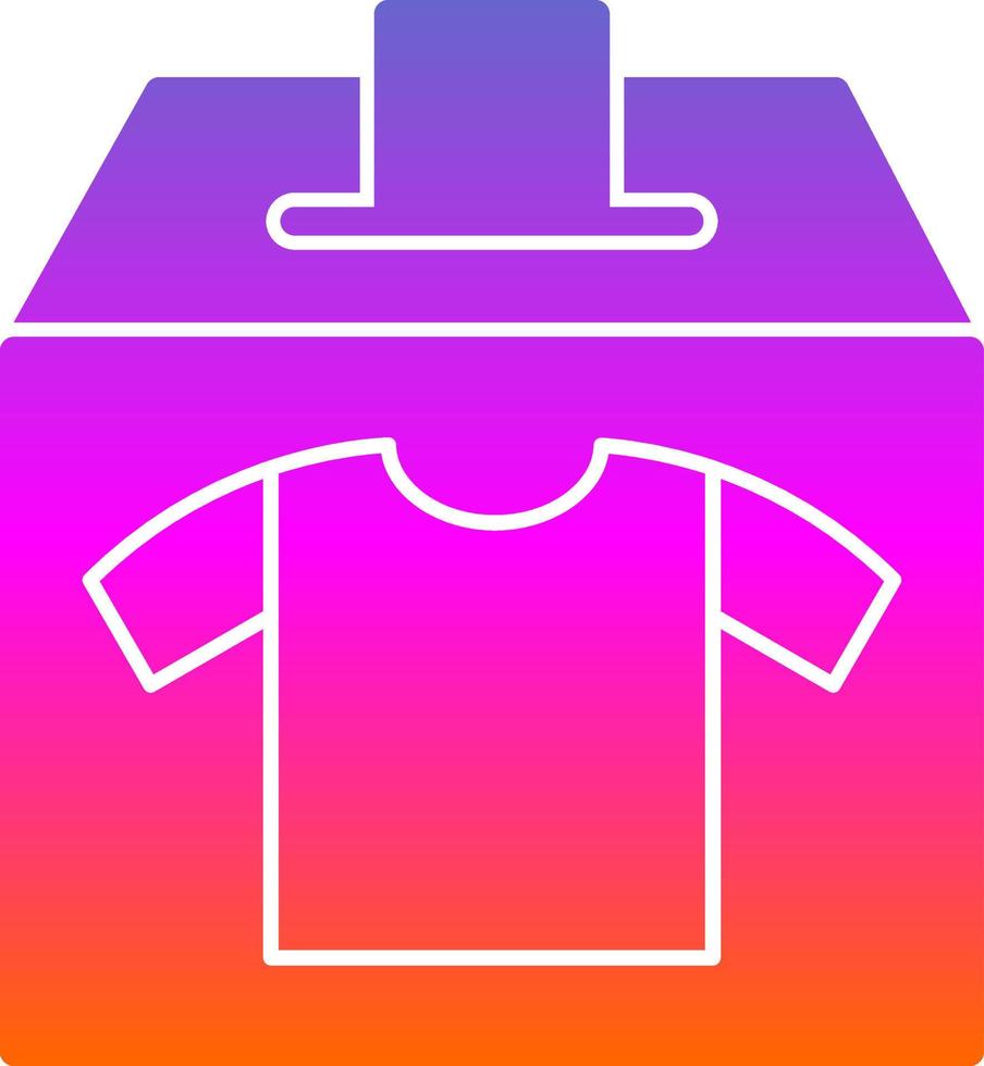 Clothes Donation Vector Icon Design