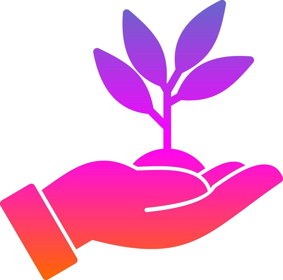 Reforestation Vector Icon Design