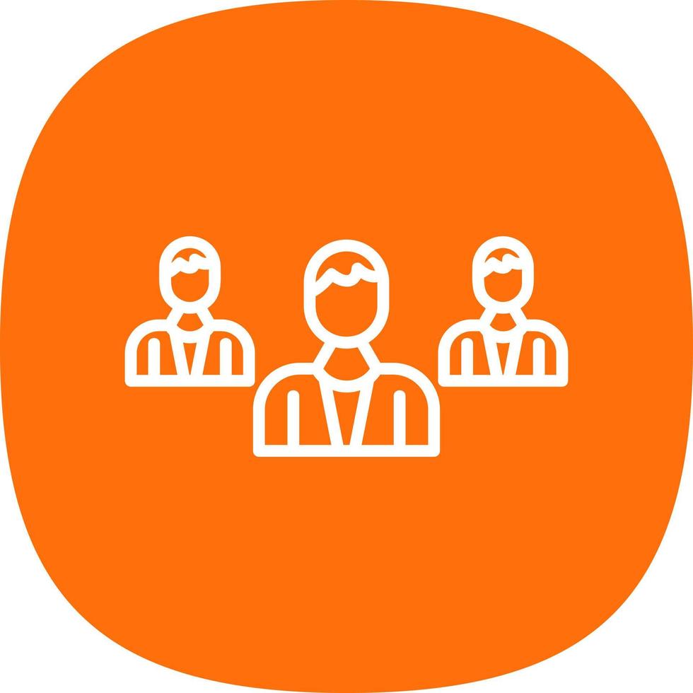 Community Work Vector Icon Design