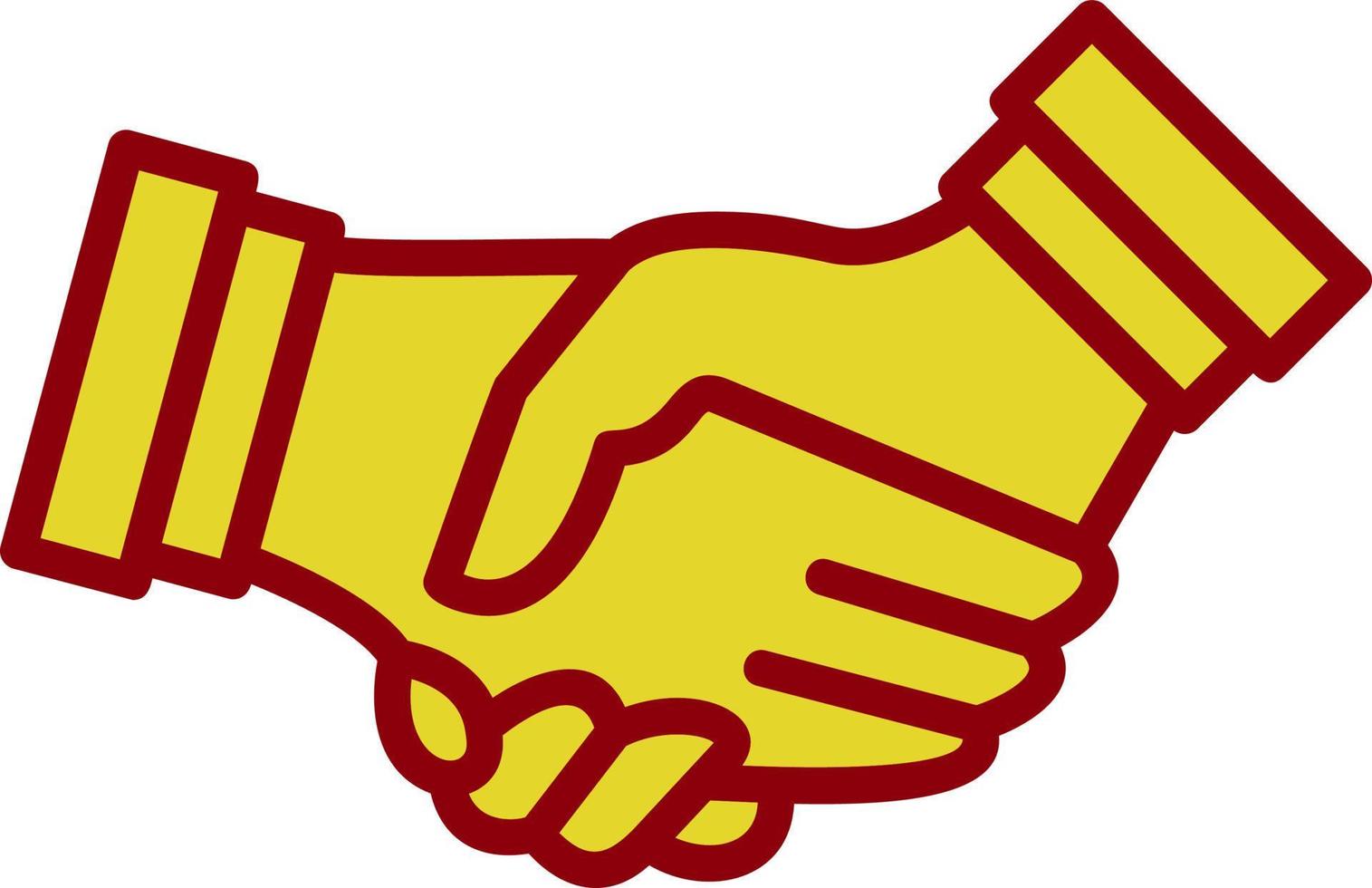 Handshake Vector Icon Design