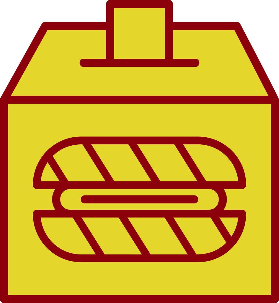 Bread Donation Vector Icon Design