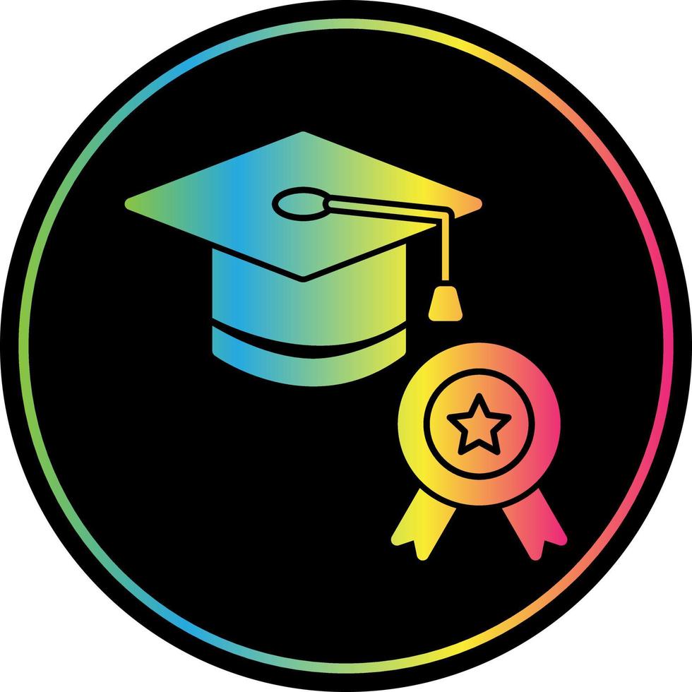 Scholarship Vector Icon Design